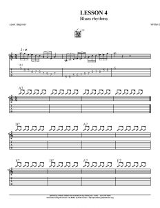 Lesson4_Blues Phrases